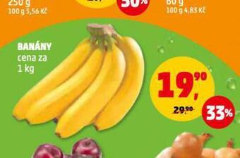 Penny Market Banány nabídka