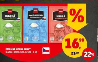 Penny Market Pšeničná mouka penny nabídka
