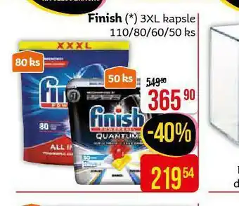 Teta Finish kapsle nabídka