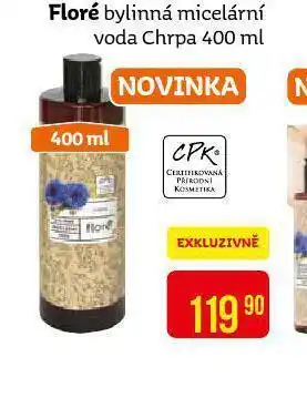 Teta Floré bylinná micelární voda nabídka