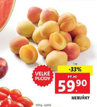 Lidl Meruňky nabídka