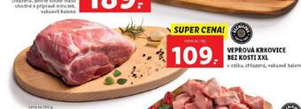 Lidl Vepřová krkovice bez kosti nabídka