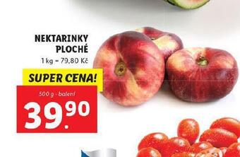 Lidl Nektarinky nabídka