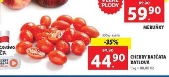 Lidl Rajčata cherry nabídka
