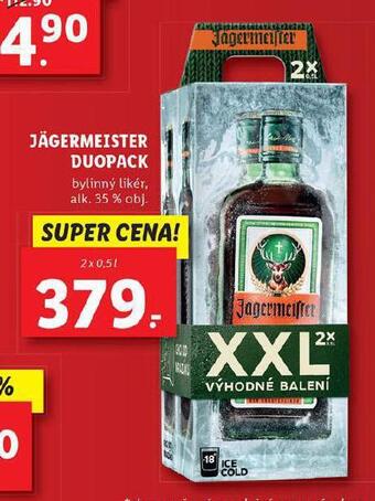 Lidl Jagermeister nabídka