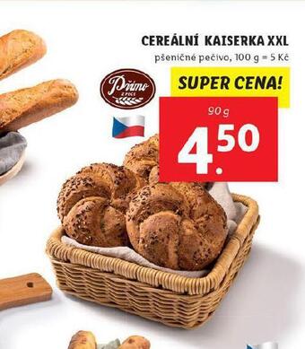 Lidl Cereální kaiserka nabídka