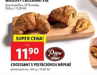 Lidl Croissant s pistáciovou náplní nabídka