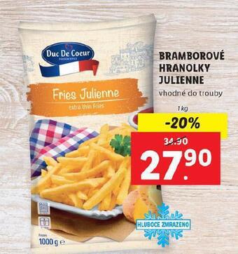 Bramborové hranolky julienne