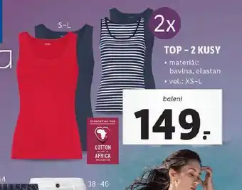 Lidl Dámský top nabídka