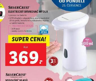 Lidl Elektrický dávkovač mýdla nabídka