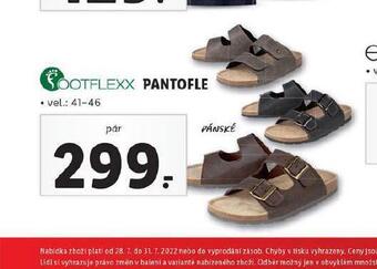 Lidl Pantofle nabídka