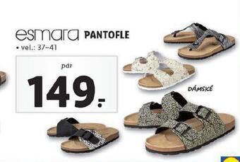 Lidl Pantofle nabídka