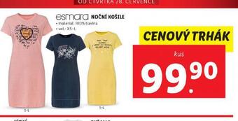 Lidl Noční košile nabídka