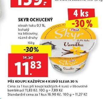 Lidl Skyr ochucený nabídka