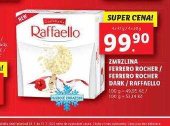 Lidl Zmrzlina ferrero rocher nabídka