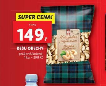 Lidl Kešu ořechy nabídka
