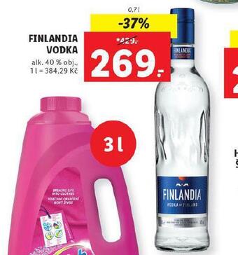 Lidl Finlandia vodka nabídka