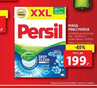 Lidl Persil prací prostředek nabídka