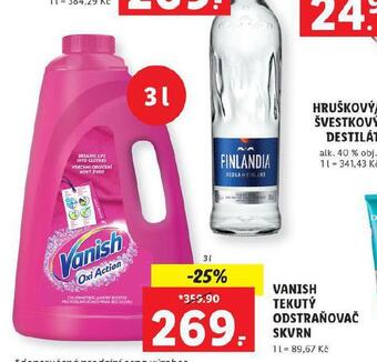 Lidl Vanish tekutý odstraňovač skvrn nabídka