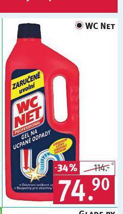 Rossmann Wc net gelový čistič odpadů nabídka
