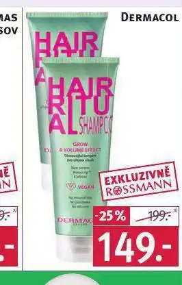 Rossmann Dermacol šampon nabídka