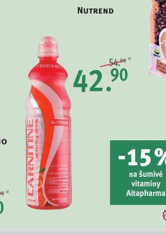 Rossmann Nutrend nabídka