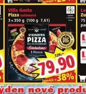Norma Pizza villa gusto nabídka