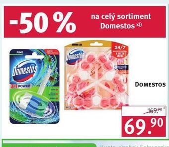 Rossmann Domestos wc blok nabídka