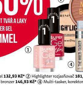 Teta Rimmel super gel nabídka