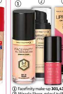 Teta Max factor make-up nabídka