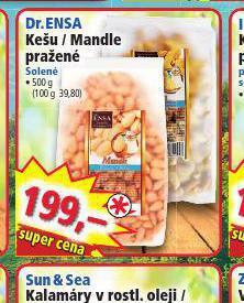 Norma Dr. ensa kešu / mandle pražené nabídka