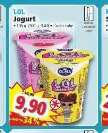 Norma Lol jogurt nabídka