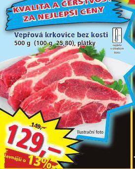 Norma Vepřová krkovice bez kosti nabídka