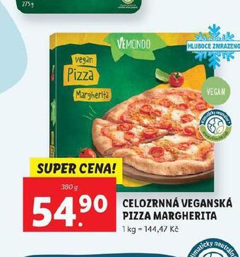 Lidl Veganská pizza nabídka