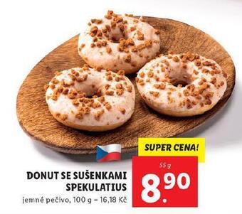 Lidl Donut se sušenkami spekulatius nabídka