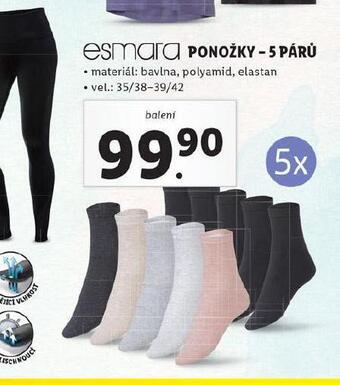 Lidl Ponožky nabídka