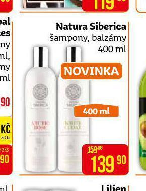 Teta Natura siberica šampon, balzám nabídka