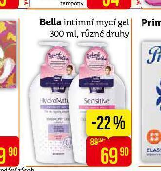 Teta Bella intimní mycí gel nabídka