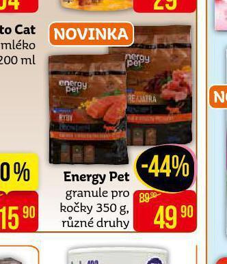 Teta Energy pet granule pro kočky nabídka
