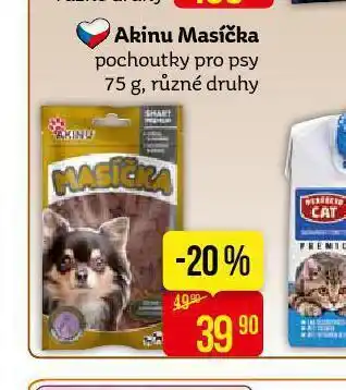 Teta Akinu masíčka pochoutky pro psy nabídka