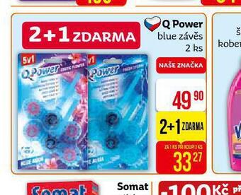 Teta Q power blue závěs nabídka