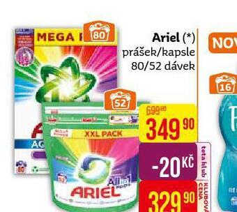 Teta Ariel prací prostředek nabídka