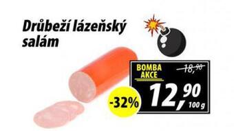 Drůbeží lázeňský salám