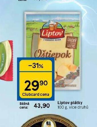 Tesco Liptov plátky nabídka