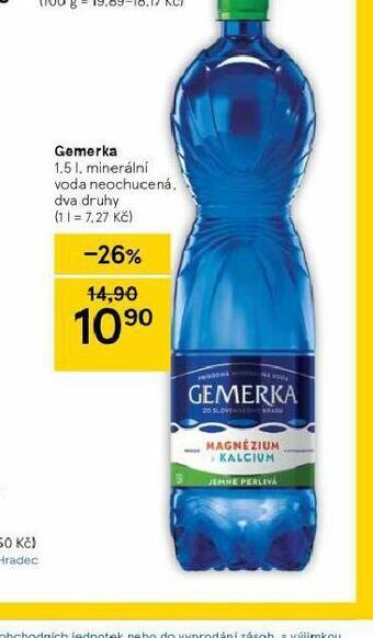 Tesco Gemerka nabídka