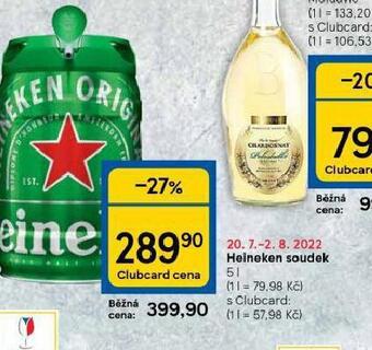 Tesco Heineken soudek nabídka