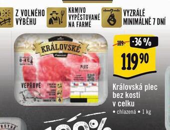 Jip Královská plec bez kosti nabídka