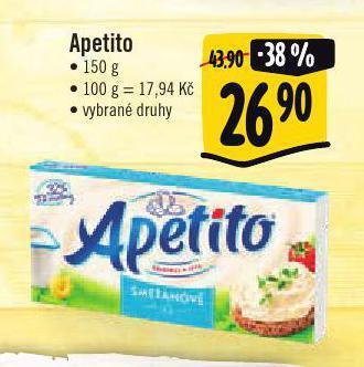 Jip Apetito sýr nabídka