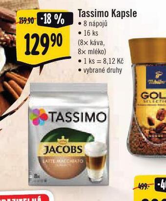 Jip Kávové kapsle tassimo nabídka