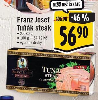 Jip Franz josef tuňák steak nabídka